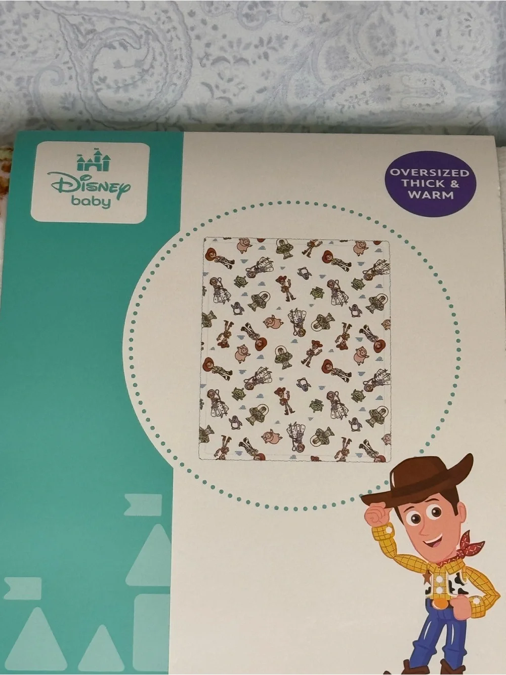 Disney Baby Toy Story Soft Thick Plush Blanket 40x50 inches